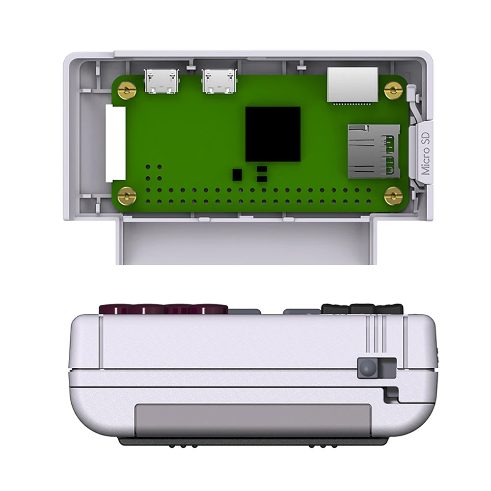 Чехол Gameboy для Raspberry Pi Zero и W с безопасными отключениями в наличии|Аксессуары