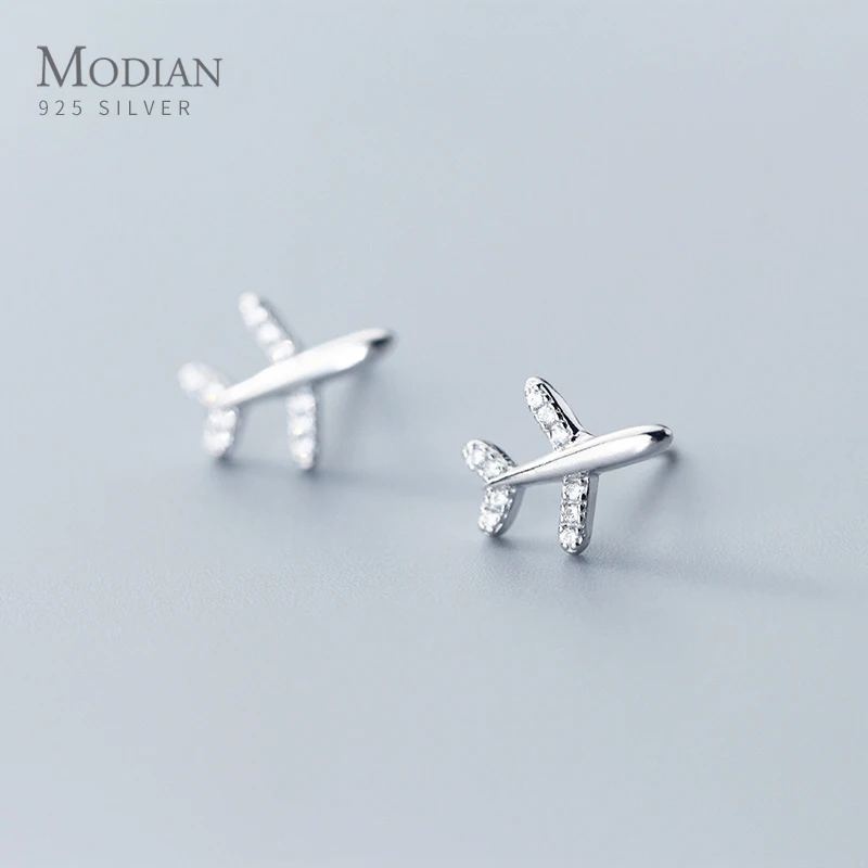 Modian 100% 925 стерлингового серебра Маленький милый модный летательный аппарат
