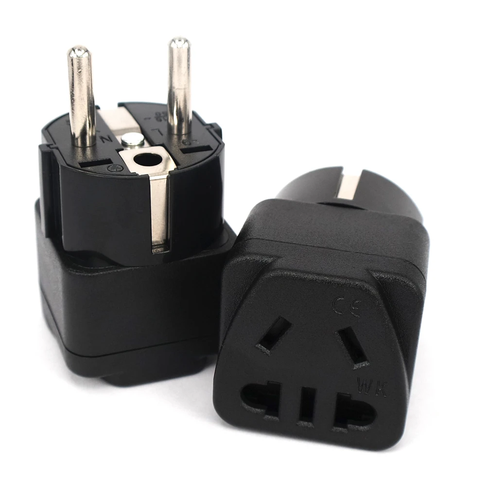 Wewoo - WD-9 Portable Universal Plug vers Français / Allemand EU Adaptateur  Prise de courant Convertisseur de voyage - Adaptateur Secteur Universel -  Rue du Commerce