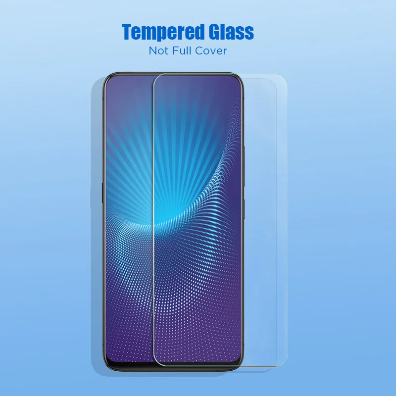 Цельнокроеное платье/2 шт. Экран протектор для Vivo Y17 Y19 Y30 Y31 Y35 Y50 Y51 с уровнем