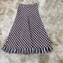 Новая Женская мода Сексуальная Толстая бахромой рыбий хвост юбка 0920