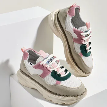 

women shoes chunky sneakers women platform ladies dames high top sneakers 2020 basket femme designer shoes