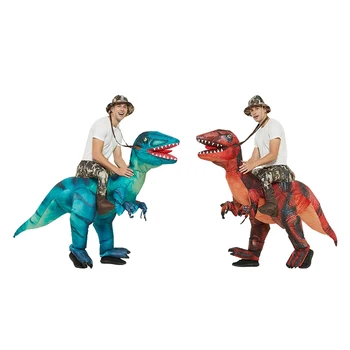 

Cartoon Animal Mount Dinosaur Inflatable Clothes Strong and Durable Waterproof Lightweight Costume Props