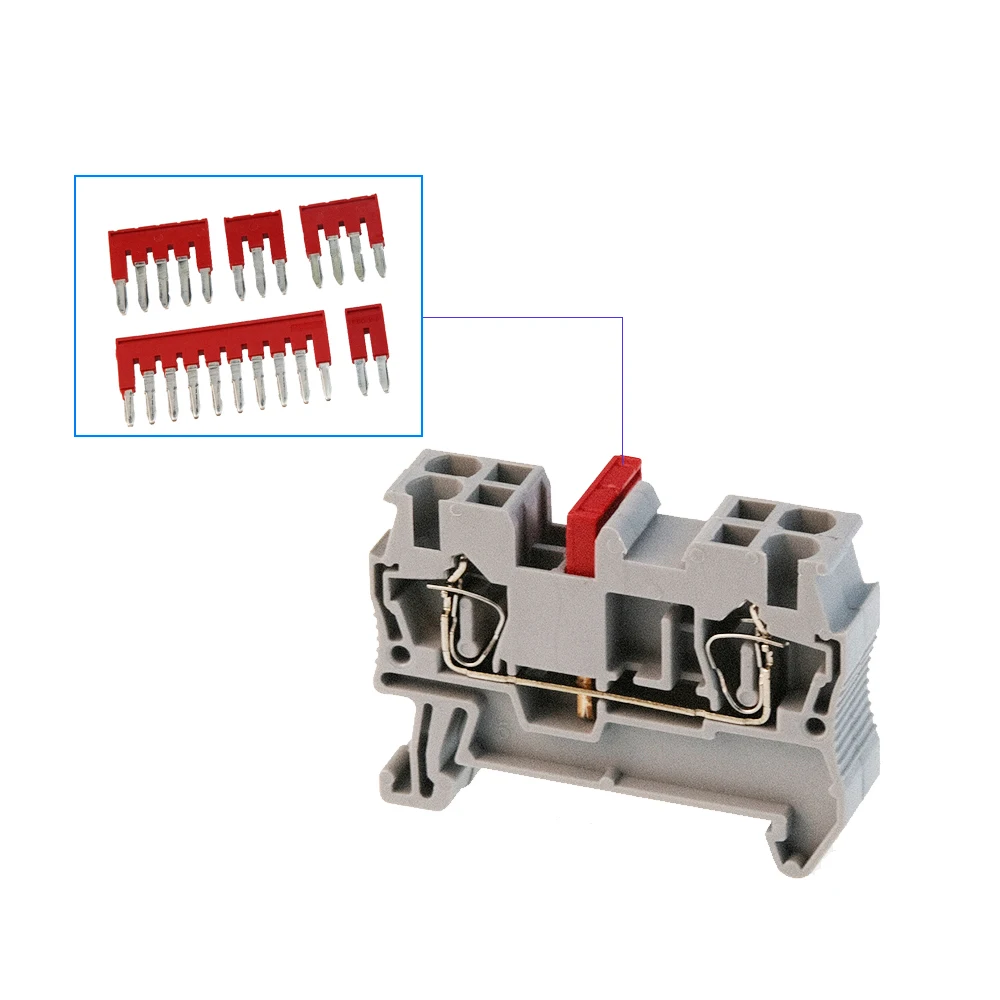 1 PC Jumpers FBS2-5 3-5 4-5 5-5 10-5 Plug-in Bridge for ST and PT DIN Rail Terminal Blocks Accessories | Обустройство дома