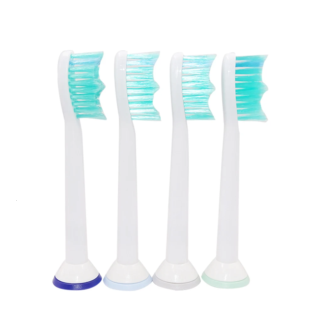 4 шт./лот сменные насадки для зубных щеток для Philips Sonicare proresyota HX6100/HX6150/HX6411/HX6411/HX6431/HX6431/HX6500/HX6511