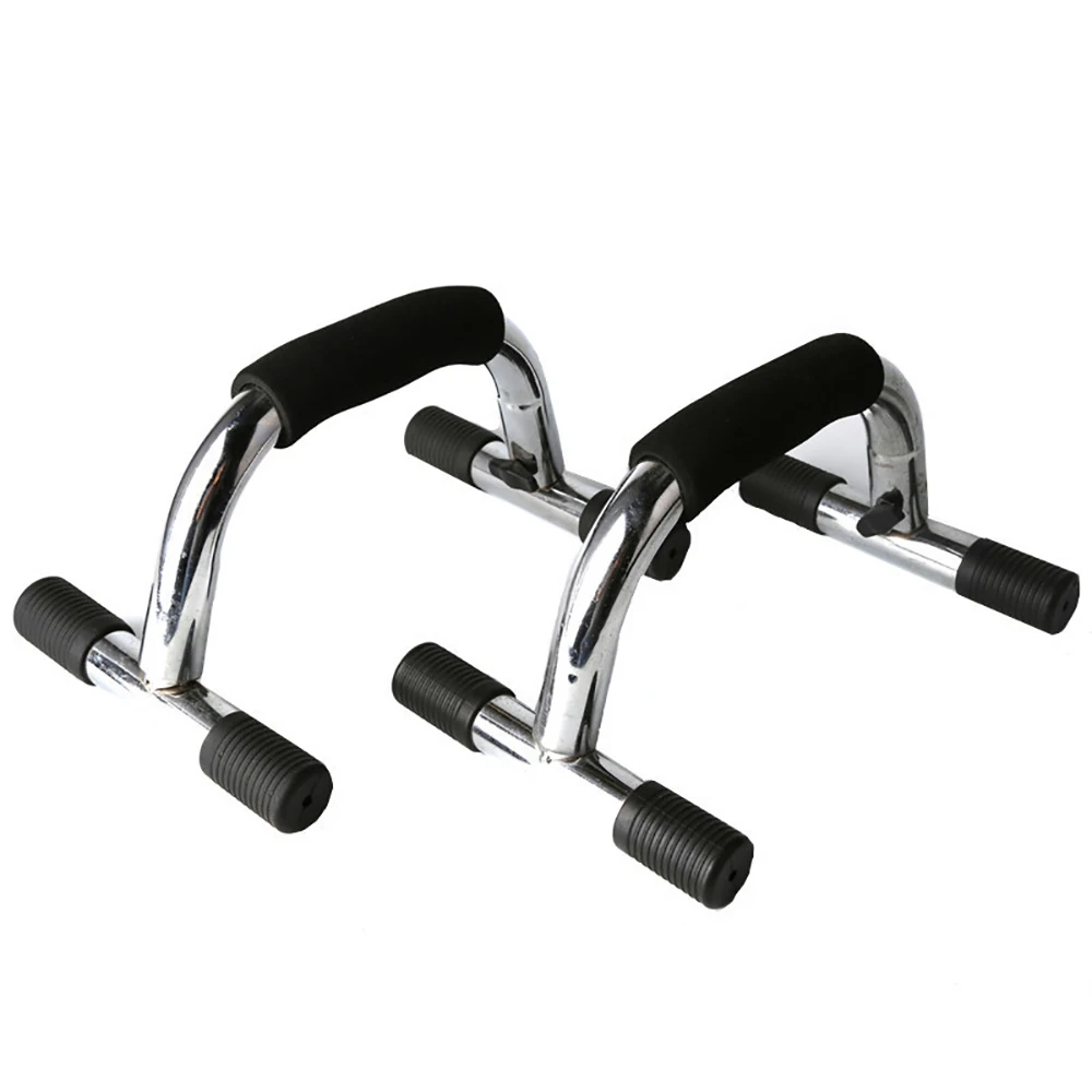 

H-shaped Chromed Metal Detachable Push Up Bar Push-Ups Stands Bars Strengthen Arm Chest Muscles Traning Device Push-Ups Support