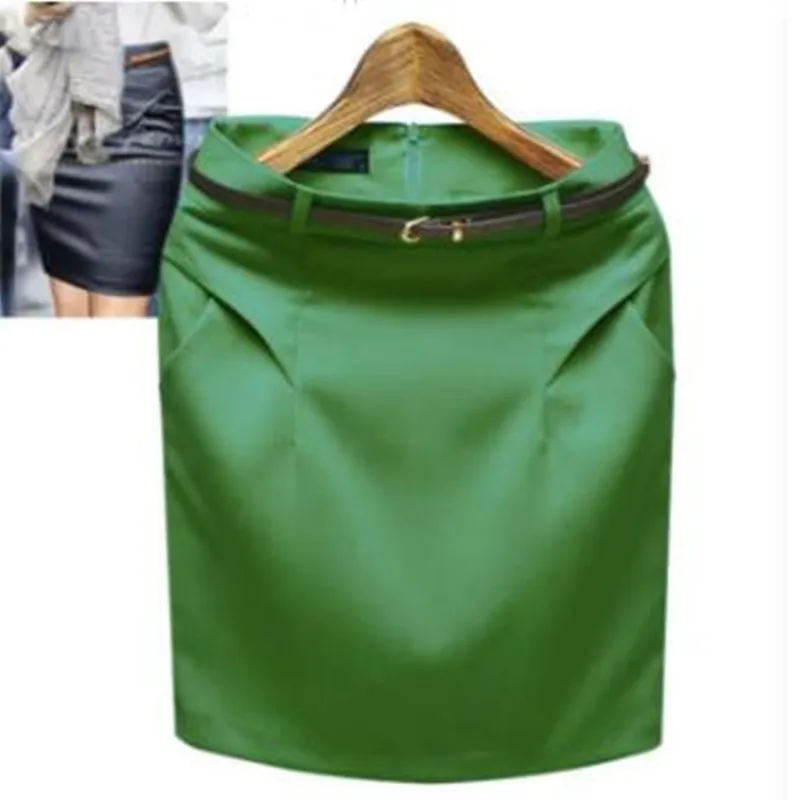 Женский деловой костюм с юбкой юбка-карандаш высокой талией весна-лето 2020 |