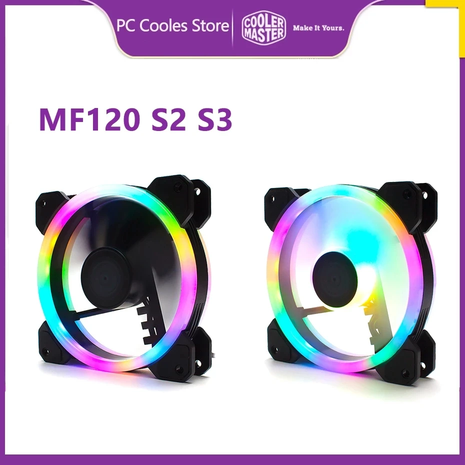 Кулер Master MF120 S2 S3 5V 3Pin ARGB 120 мм кулер для процессора с контролем температуры