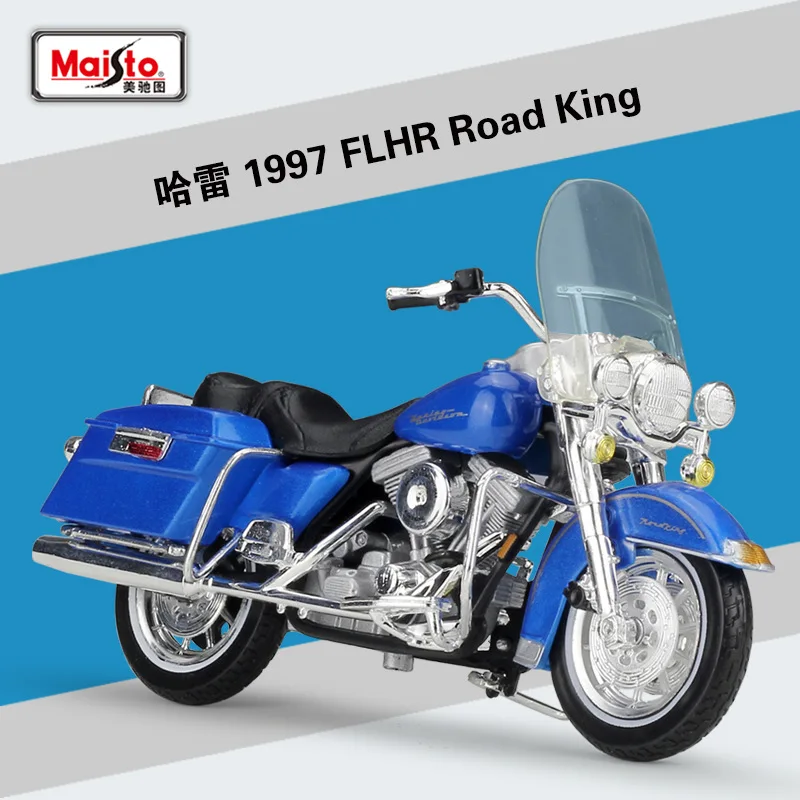 Harley King Maisto Harley Davidson Miniatur Modell Motorrad 1:18