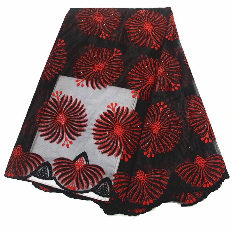 Горячая африканская кружевная ткань вышитая нигерийская гипюр для свадебного платья высокое качество французский Тюль кружевная ткань Лучшая