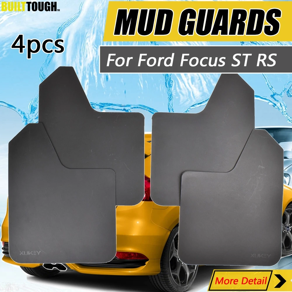 

4x Mudflaps Mud Flaps Splash Guards Mudguard For Ford Focus ST RS SE ST170 ST225 ST250 ST300 RS500 Mk MK2 MK3 Mk3.5 MK4 2 3 4