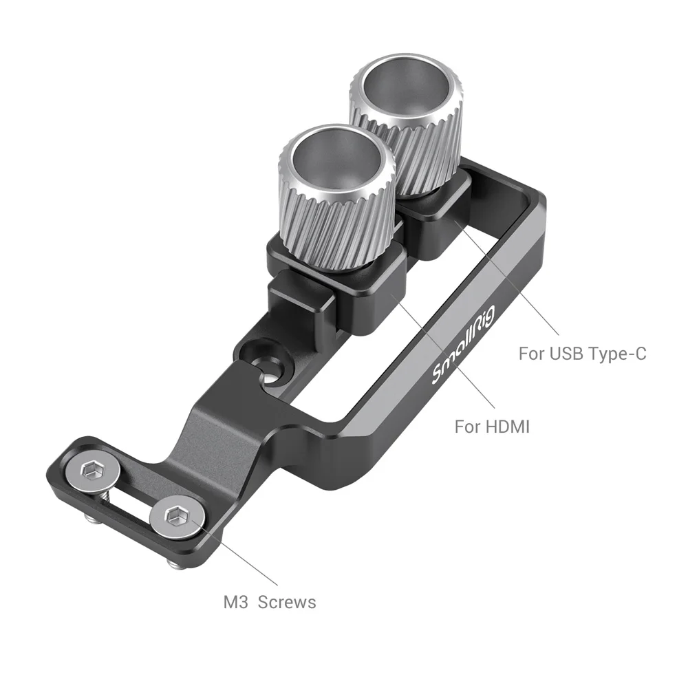 Smallrig hdmi-braçadeira de cabo compatível e USB-C