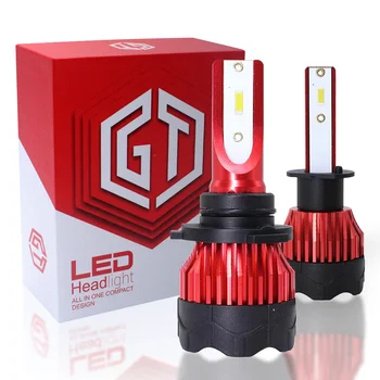 

1Pair H3 LED H13 Auto Car Headlight 9005 9006 H4 H7 H8 880 H27 9004 9007 H11 881 LED H1 K5 55W 6000LM 6000K Automobile Bulb