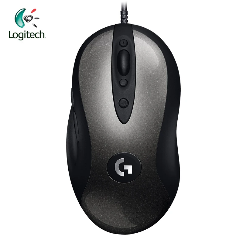 Original Logitech MX518 Legendary Gaming Mouse with HERO Engine 16000DPI Classic Fever Level Mouse Legend Reborn for Mouse Gamer