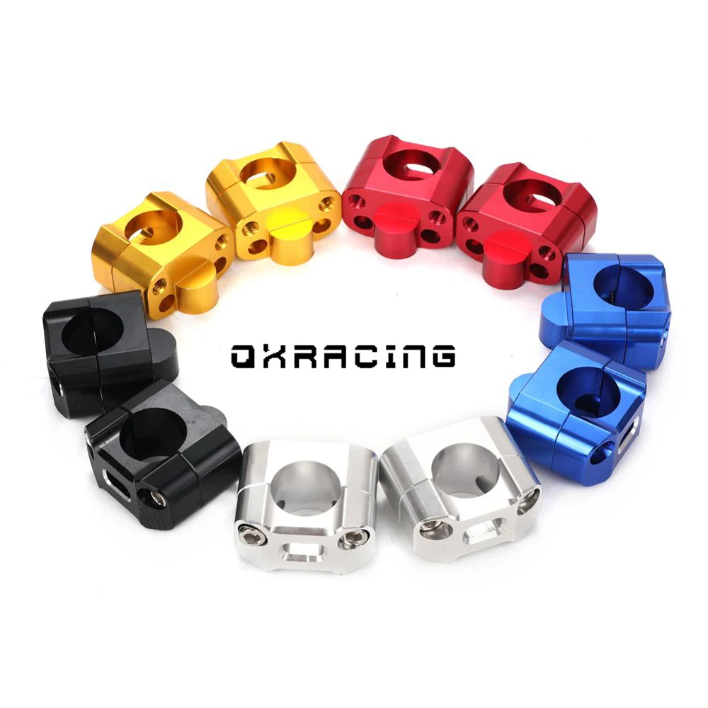 Мотоцикл 1 1/8 &quotCNC Алюминий стоянок 22 мм изменить 28 регулируемый жир зажимы для