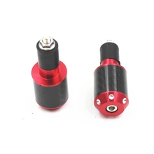 7/8 ''22 мм мотоциклетные красные рукоятки для руля, рукоятка для крышки, заглушки для мотоцикла, на заказ для Honda Yamaha Suzuki Kawasaki Bobber