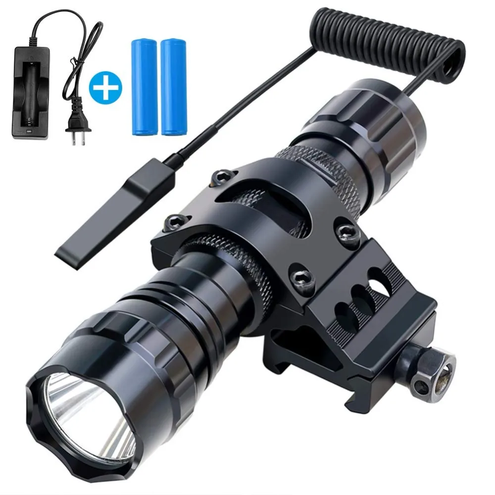 ANEKIM AE501B CREE XPL V6 тактический фонарь 2000 люмен светодиодный фонарик наружный охотничий фонарик 18650 фонарик