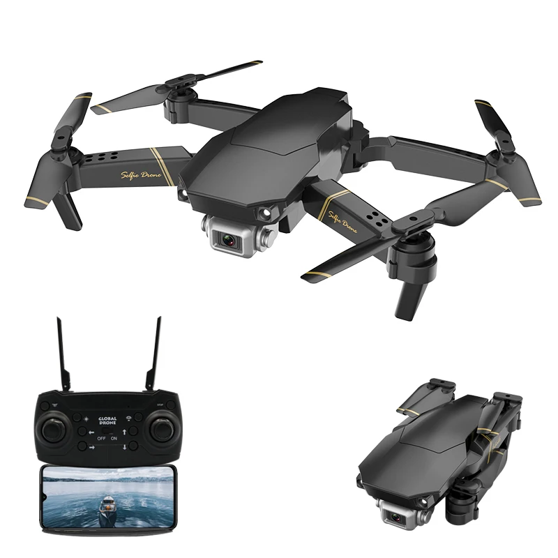 AZMA RC Дрон с Wi Fi FPV 1080P 4K HD двойной камерой оптический поток складной Квадрокоптер