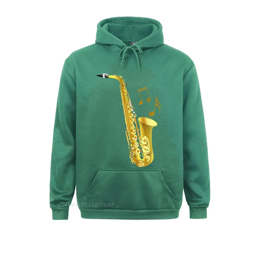 thumbnail image 1 of Sudadera con capucha de manga larga gótica para hombre, regalo de saxofón, notas musicales, verano y otoño, 1 of 5