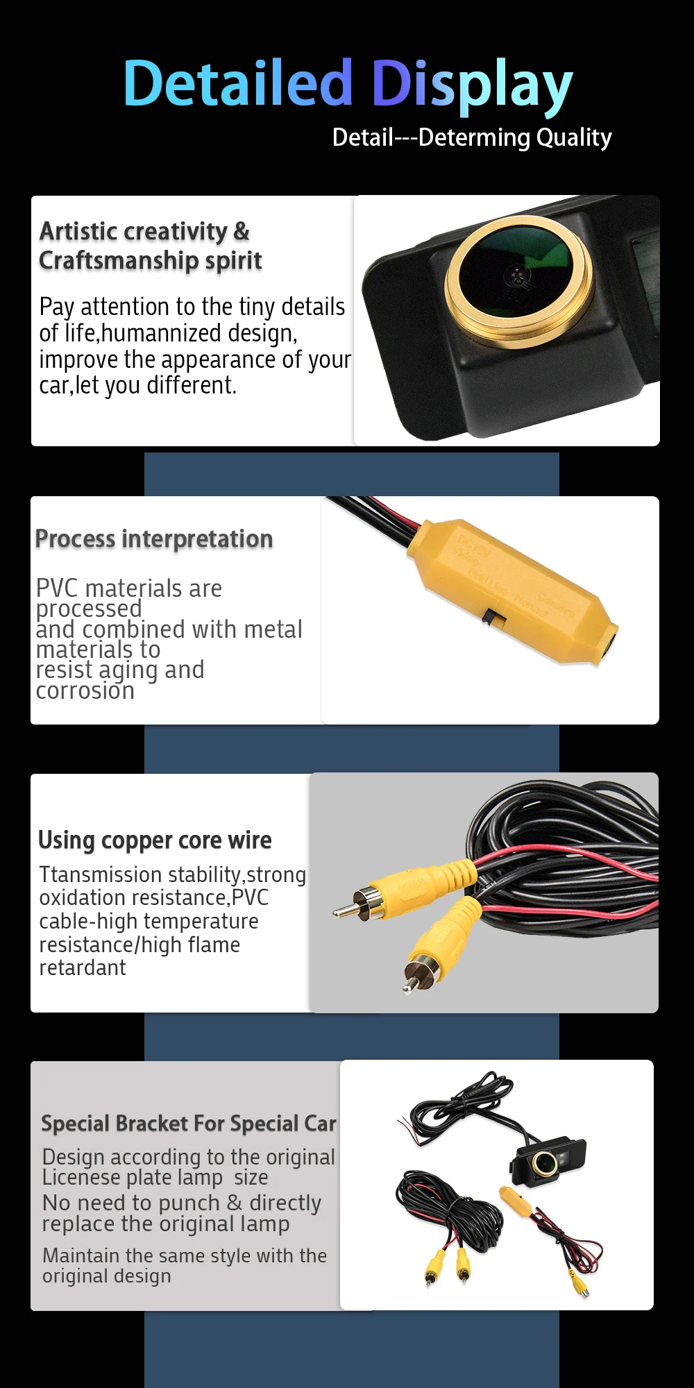 金色牌照灯-细节图