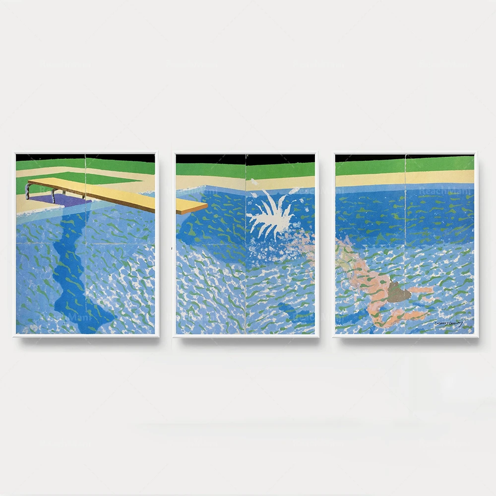 ペーパープール/デビット ホックニー/アートポスター