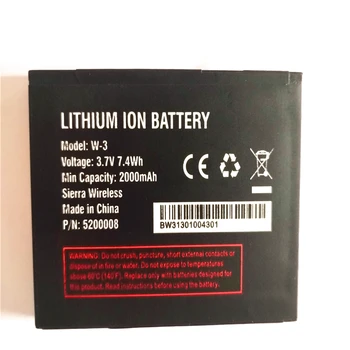 

NEW For Netgear Sierra 760S 762S 763S 785S Battery Wireless Router Aircard W-3 2000mAh 3.7V Li-Ion Lithium Rechargeable battery