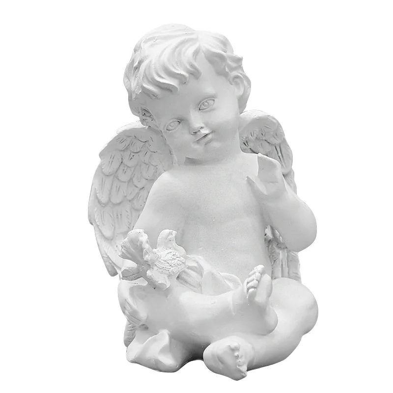 

Статуэтка «Любовь и ангел мира», абстрактная статуэтка, изделия из смолы, аксессуары для украшения дома, миниатюрная модель, орнамент