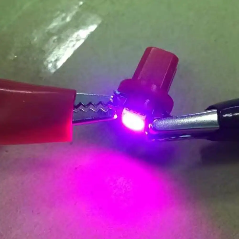 10 шт. B8.5D B8.5 5050 Led SMD T5 лампа Автомобильный датчик скорости тире лампа приборная панель светильник аксессуары для автомобиля