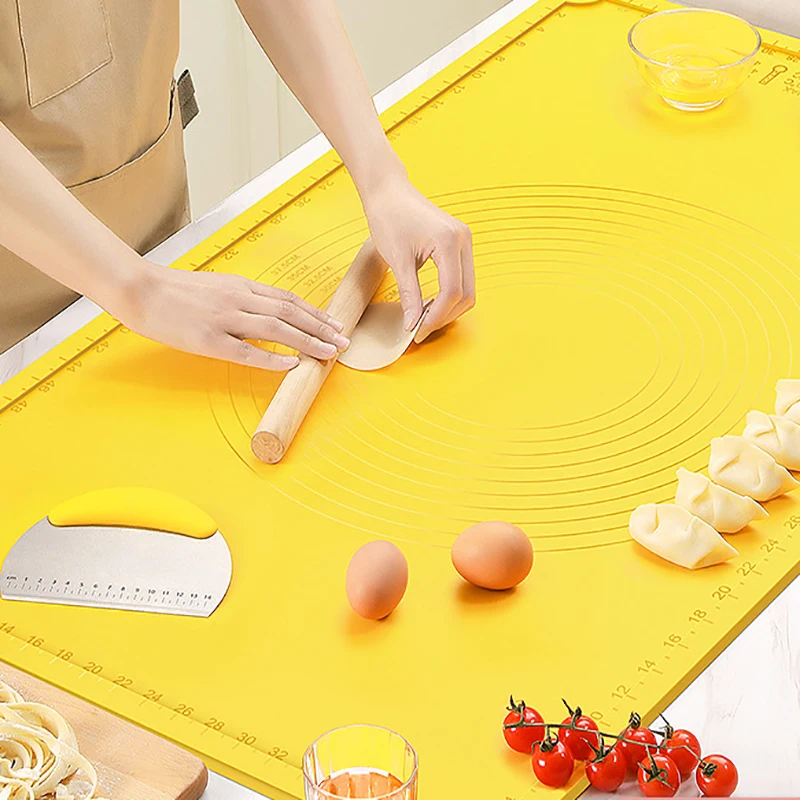 60X40cm Placemat Non-Stick Silicone Baking Mat Kneading Pad