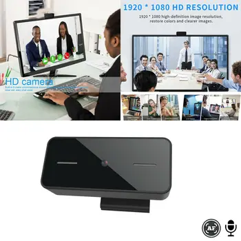 

USB 1080P HD Webcam Web Camera Auto Focus W/Micro Video Calling for Computer PC 2020 New