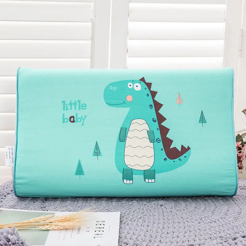 Quantity Cute Cartoon Flannel Pillowcase Soft Winter Kindergarten Baby Slepping Pillow Cover Comfortable Latex Pillow Dust Cover