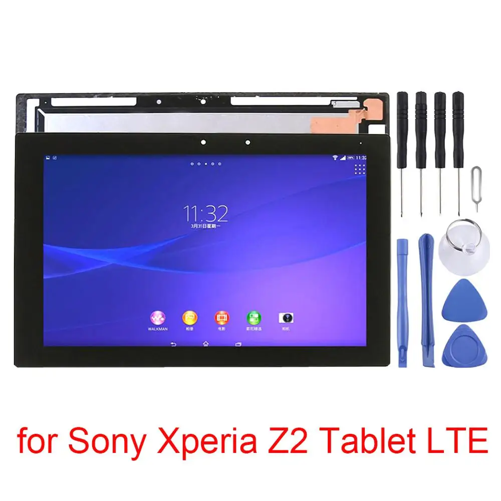 Для sony Xperia Z2 Tablet LTE ЖК-экран и дигитайзер полная сборка для sony Xperia Z2 Tablet LTE