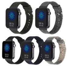 For Xiaomi Mi Watch Band Fashion Denim Nylon Canvas Smart  Bracelet Replacement Watch Strap For Xiaomi Mi Wrist Strap