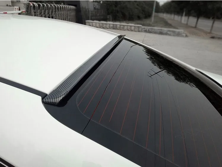 Для универсального спойлера на крыше седан автомобильный спойлер хэтчбек Автомобильный багажник Хвост Украшение из углеродного волокна PU Резина 1,5 м