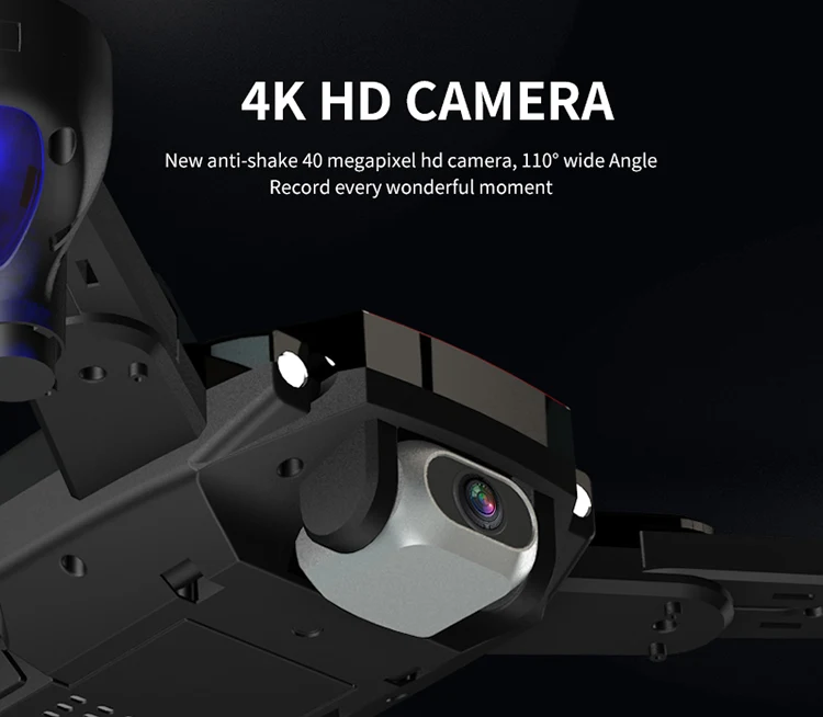Gps четырехосный складной беспилотный, воздушный 4K камера высокой четкости длинная выносливость Интеллектуальный возврат дистанционного управления самолетом