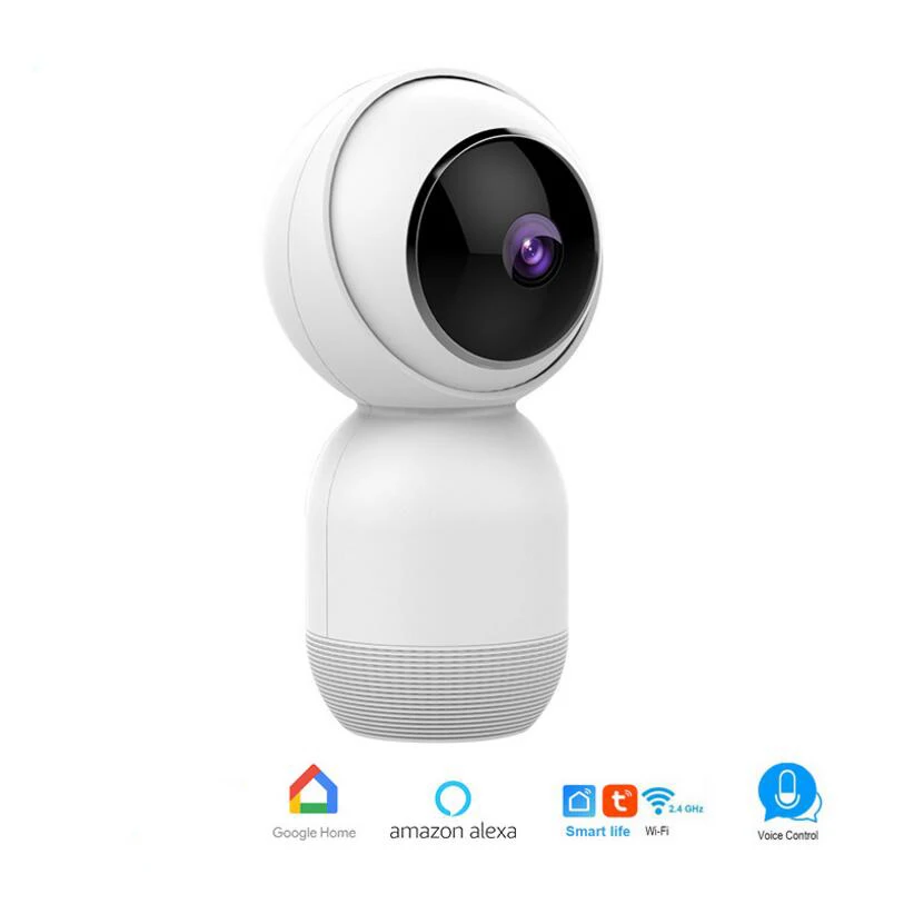 

1080P WiFi IP Camera Wall-mounted PTZ Smart Home Indoor Security Baby Monitor support SD Card Cloud Storage