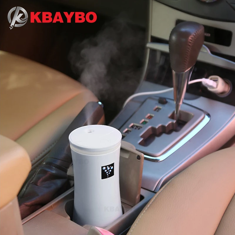 Миниатюрный автомобильный диффузор KBAYBO 230 мл ультразвуковой увлажнитель воздуха