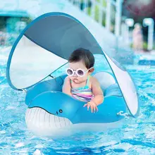 

Baby Swimming Pool Float Kids Floater Ring Infant Inflatable Floats Accessories Summer Swim Trainer For 3-36M Bebe piscina Buoy