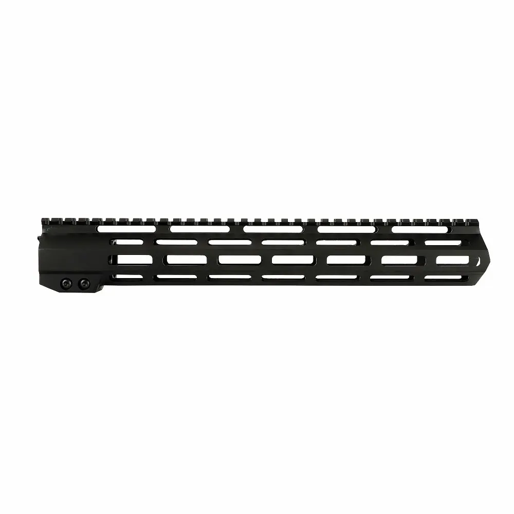 AR15 бесплатно поплавок M-LOK Handguard " 9" 1" 12" 13," 15" 1" Пикатинни тонкий стиль стальная муфта ствола для крепления прицела