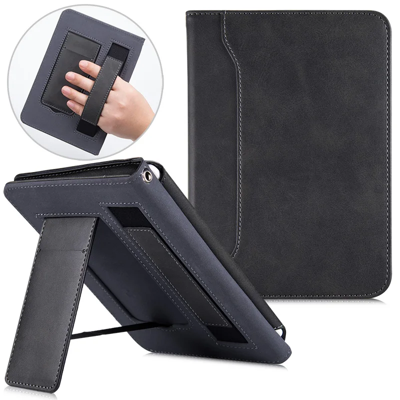 

Case for Kindle Paperwhite (5th/6th and 7th/10th Gen) - Premium PU Leather Stand Shell Cover with Hand Strap and Auto Sleep/Wake