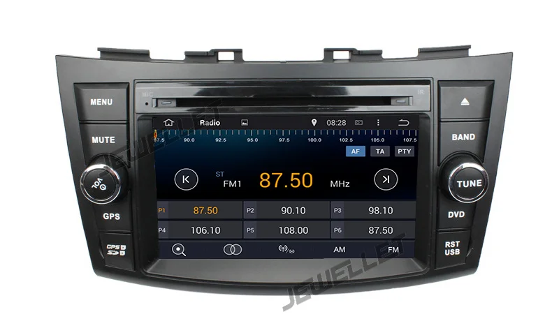 Восьмиядерный ips экран Android 9,0 автомобильный DVD gps Радио Навигация для Suzuki Swift 2011- с 4G/Wifi, DVR, 1080P
