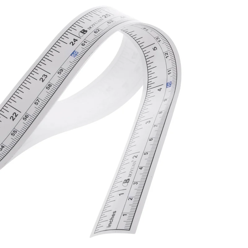 

90cm Self Adhesive Metric Measure Tape Vinyl Ruler For Sewing Machine Sticker L4MF