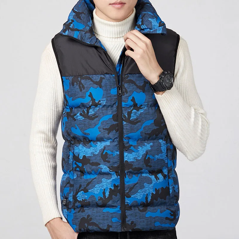 USB Electric Heated Warm Vest Men Women Winter Rechargeable Heating Coat Jacket 3 Select Mode 45℃ Literally Hot