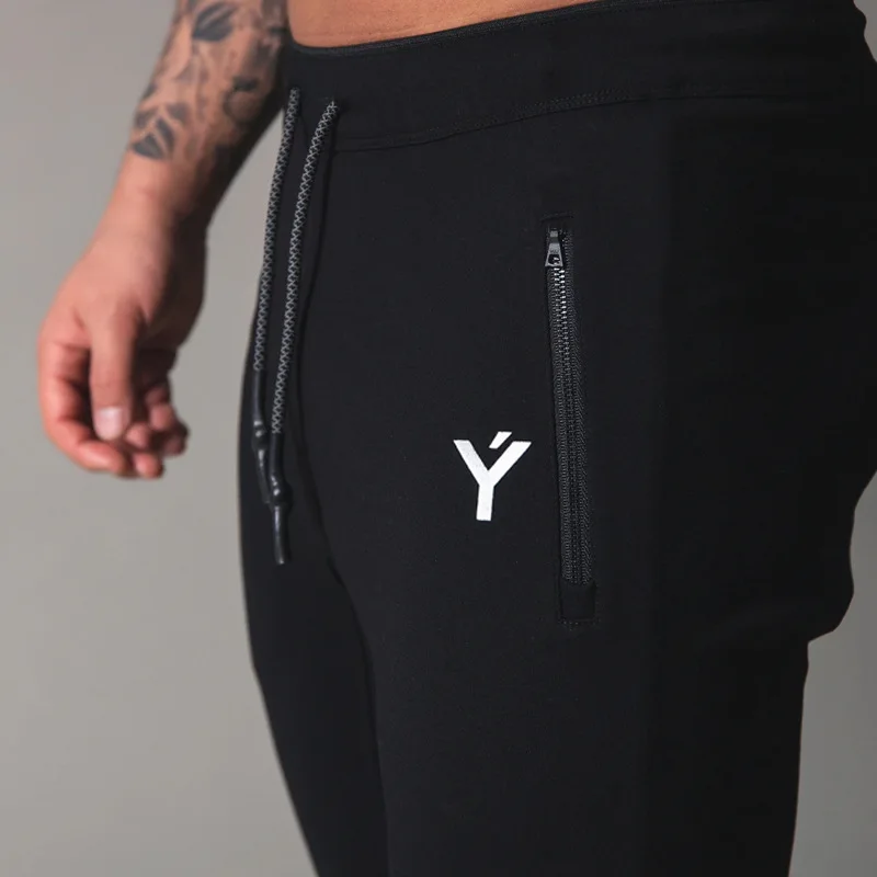 LYFT PIPING STRETCH PANTS Mens Sweatpants Running Sports Jogging Pants Men Trouser Tracksuit Gym Fitness Bodybuilding Men Pants