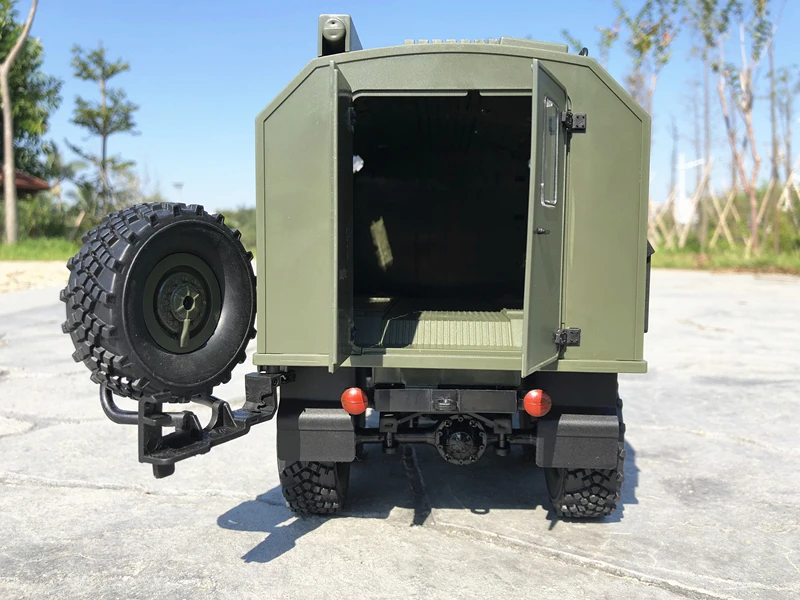 1:16 URAL-4320 Радиоуправляемый автомобиль шестиколесный альпинистский военный командный армейский грузовик Модель Детская игрушка подарок для мальчика