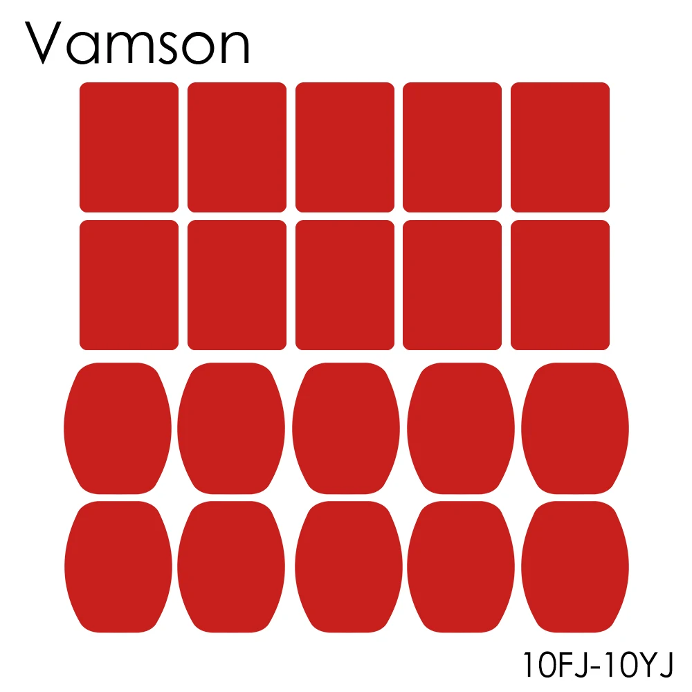 

Vamson Adhesive Mounts 3M Sticky For GoPro Hero 7 6 5 4 For DJI OSMO Action Curved/Flat Surface Mount Base for Xiaomi Yi VP106