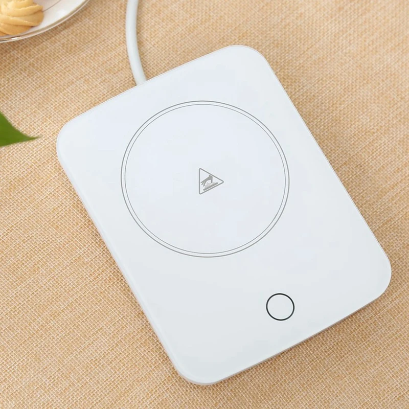 CSS нагреватель для кофейной кружки с автоматическим отключением для домашнего использования в офисе, подогреватель напитков чашки пластины аксессуары для молоко чай кофе W