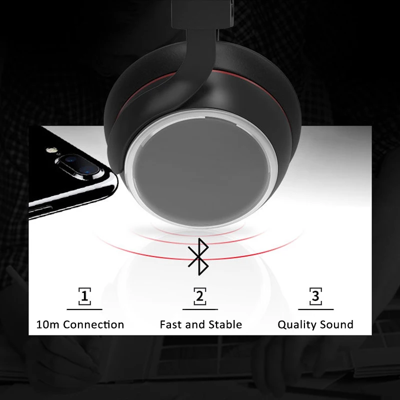 Беспроводные наушники Bluetooth 5 0 гарнитура высококачественные стереонаушники с
