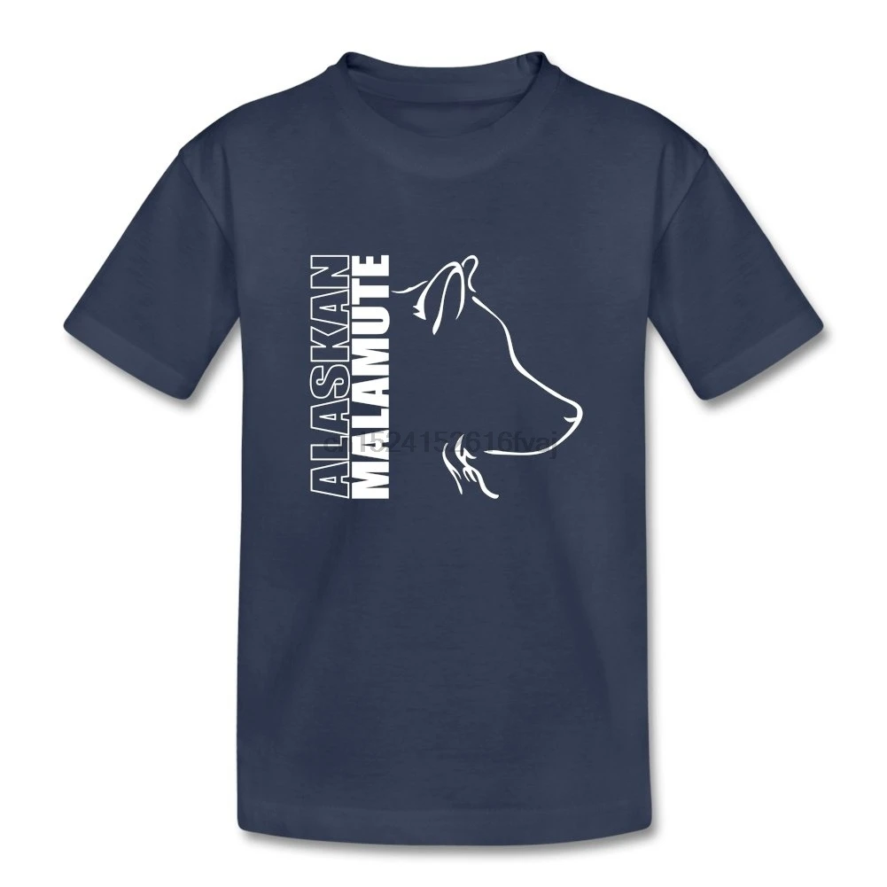 Men Alaskan Malamute Dog Short Sleeve T-shirts |