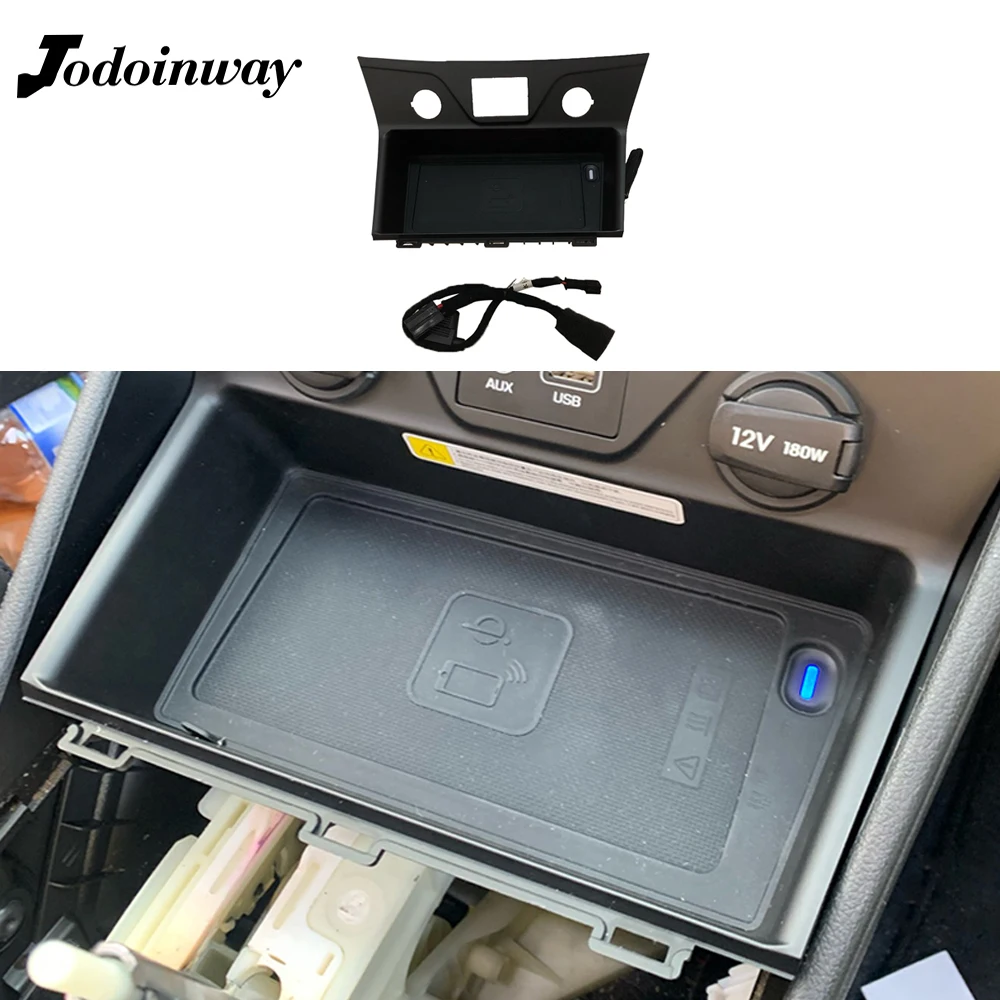 15W wireless charger for Hyundai Tucson 2015 2019 charging